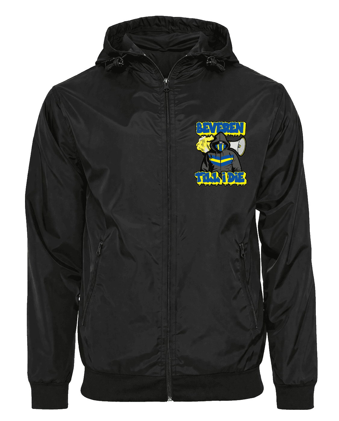 Beveren till I die Jas met afritsbare bivakmuts