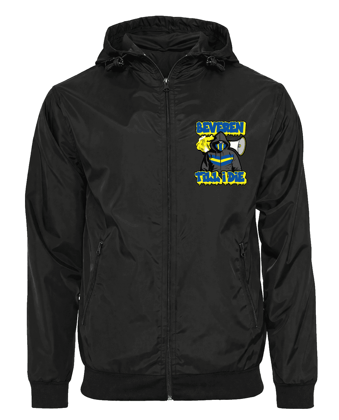 Beveren till I die Jas met afritsbare bivakmuts