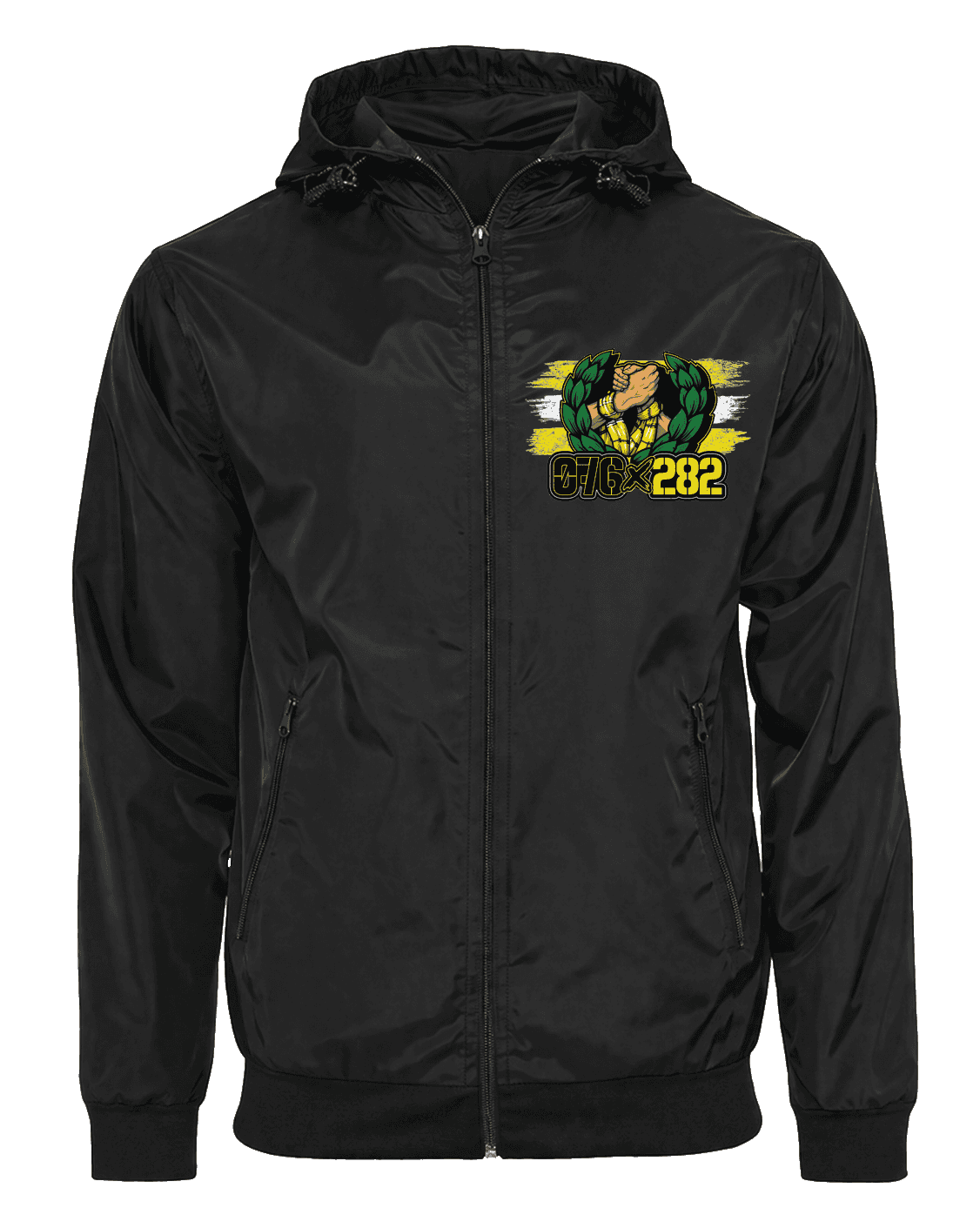 076x282 Jas met afritsbare bivakmuts