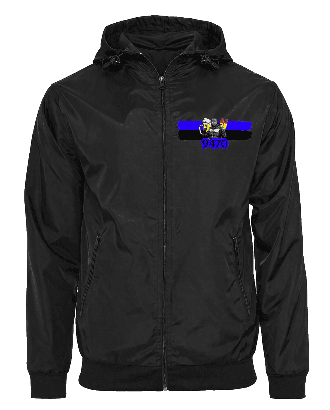 9470 Veste avec cagoule amovible