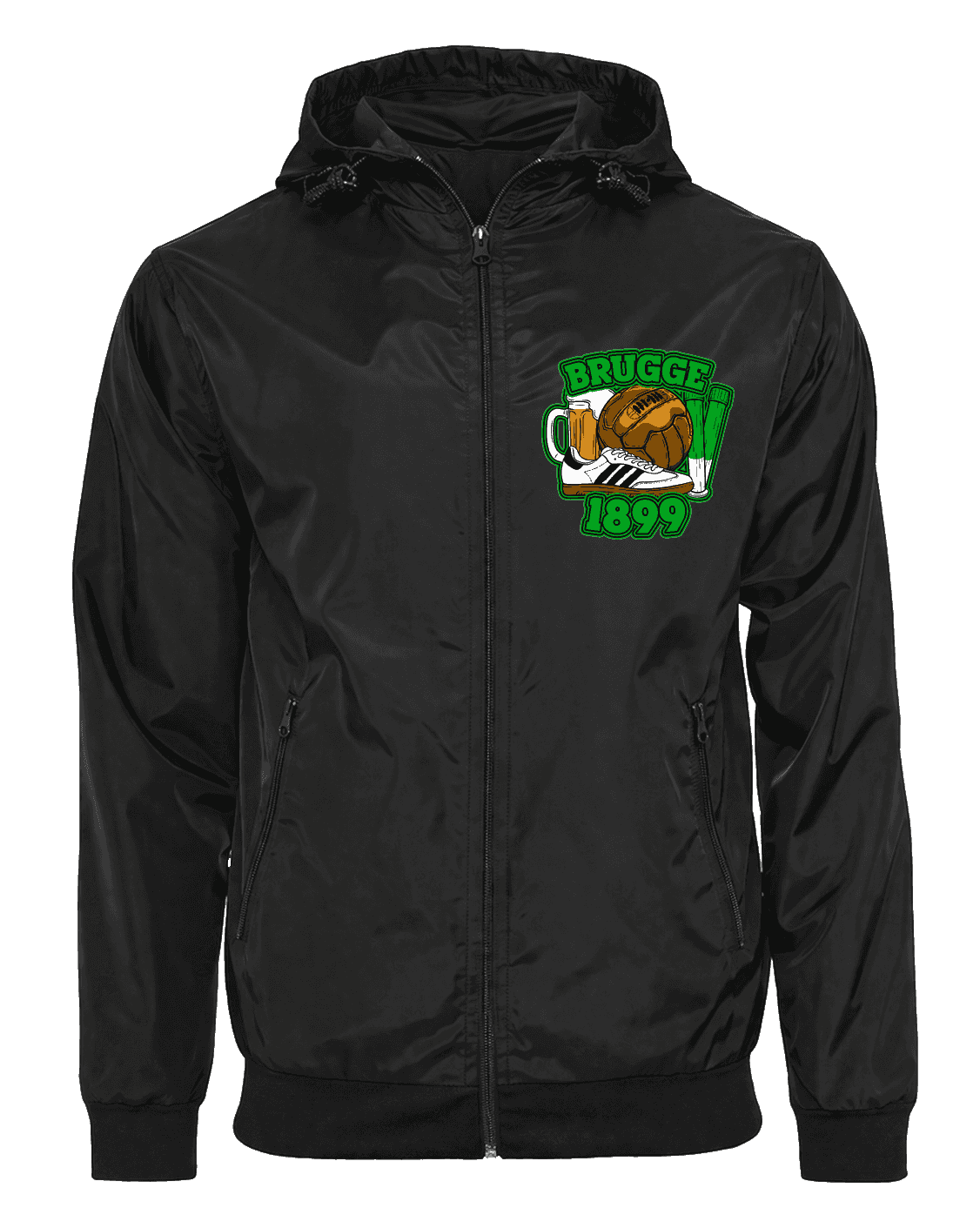 Brugge 1899 Veste avec cagoule amovible