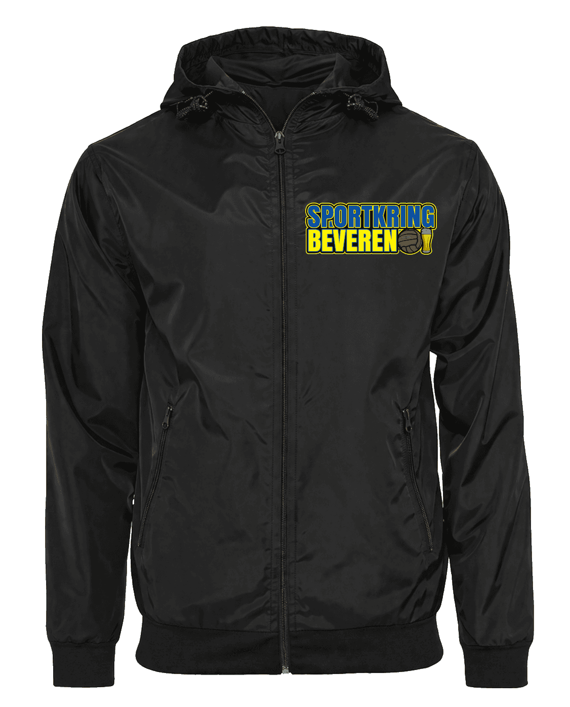 Sportkring Beveren Jas met afritsbare bivakmuts