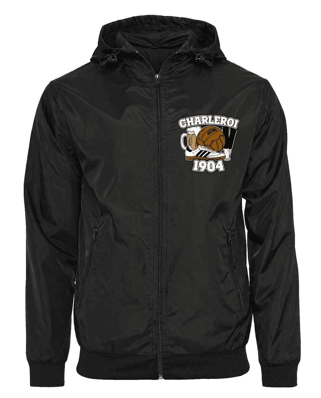 Charleroi 1904 Veste avec cagoule amovible