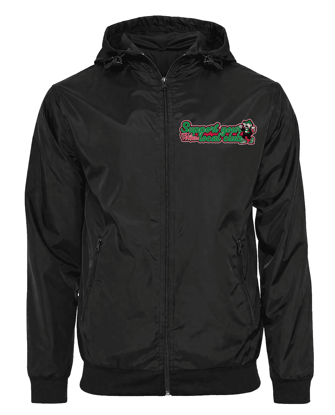 Support your local club Waregem Jas met afritsbare bivakmuts