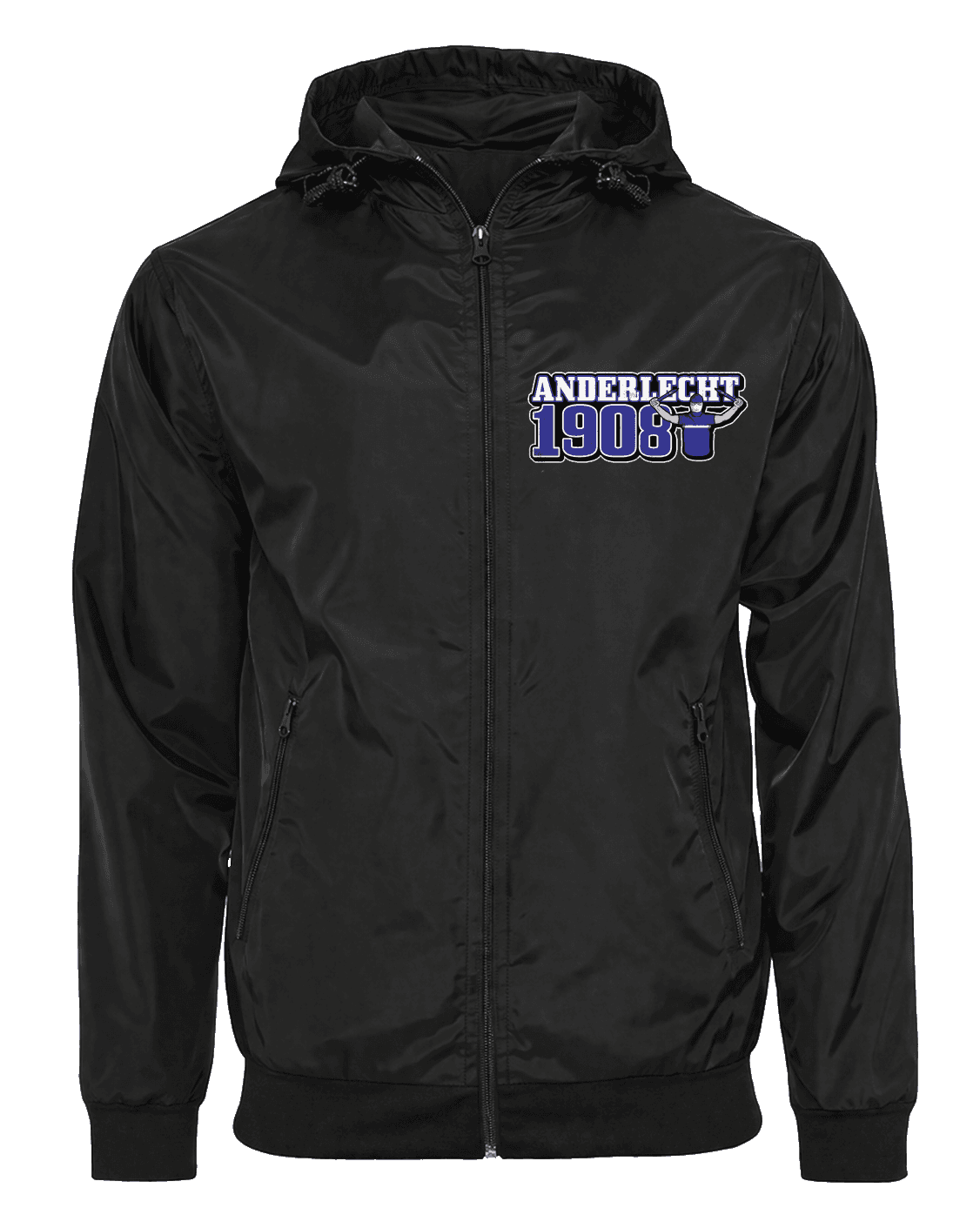 Anderlecht 1908 Jas met afritsbare bivakmuts