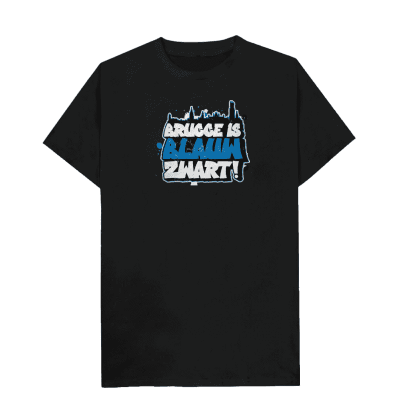 Brugge is blauw zwart! T-shirt