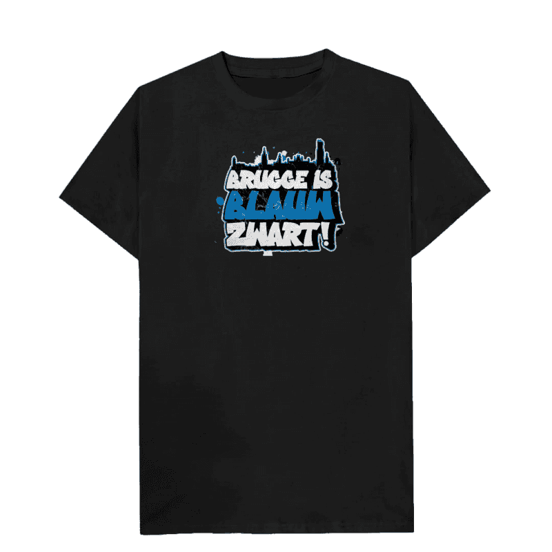 Brugge is blauw zwart! T-shirt
