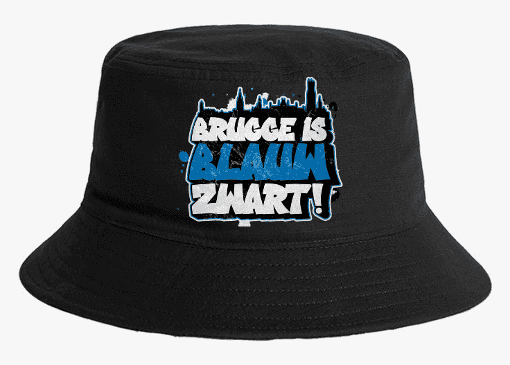Brugge is blauw zwart! Bucket Hat