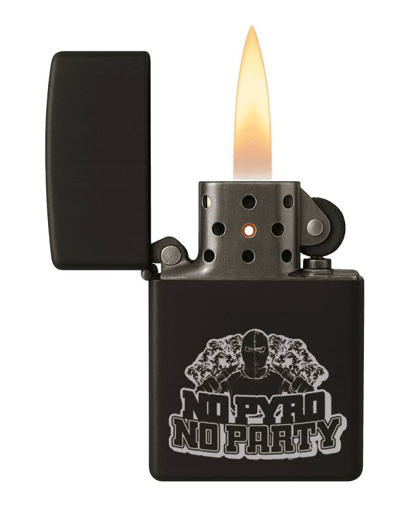 No pyro no party Aansteker