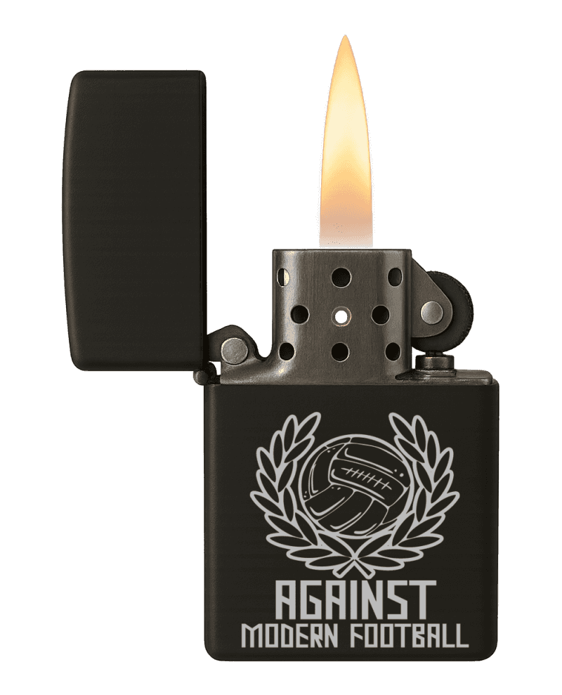 Against modern football Aansteker