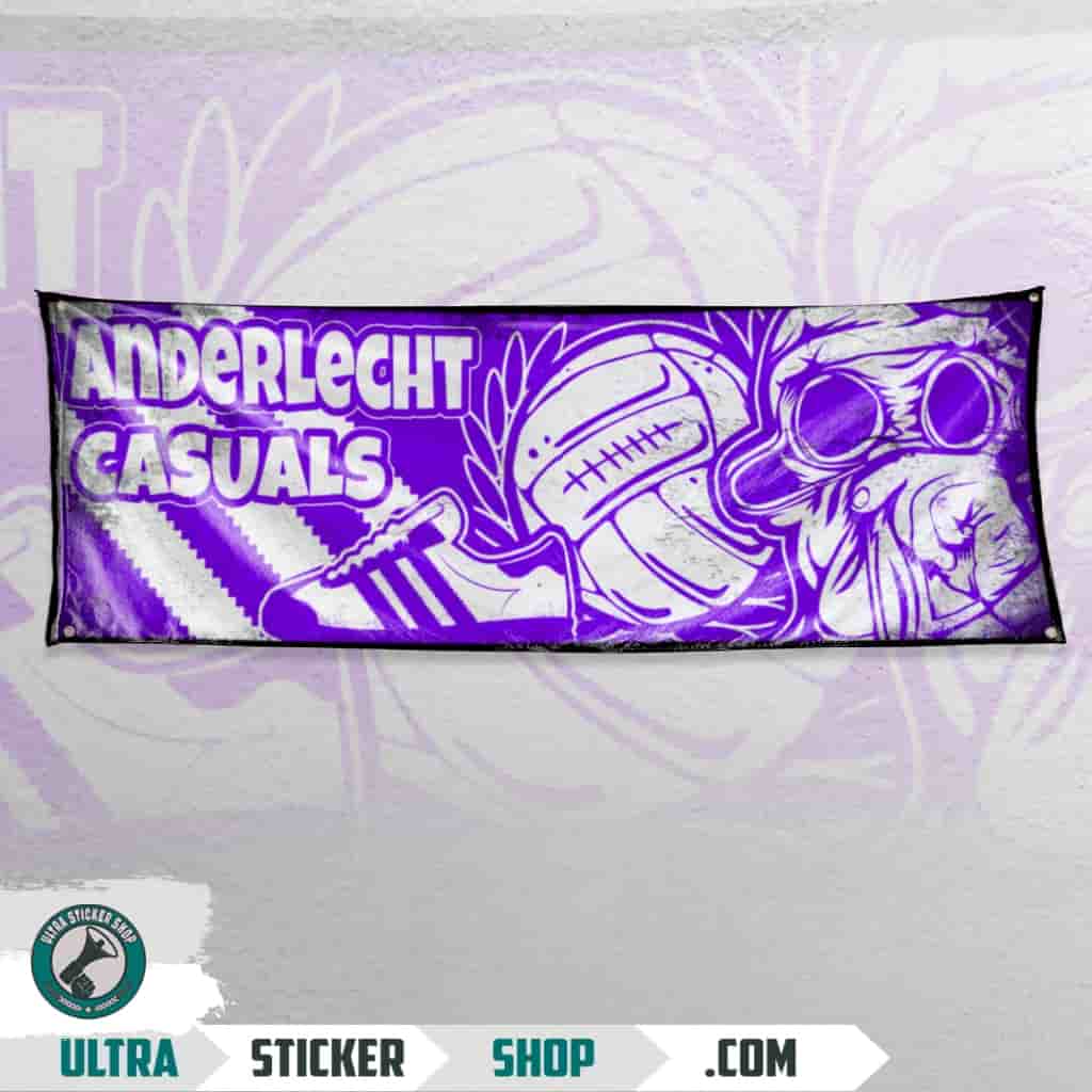 Anderlecht casuals Drapeau