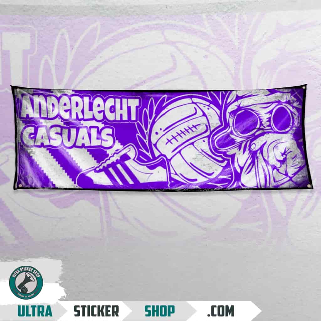 Anderlecht casuals Drapeau