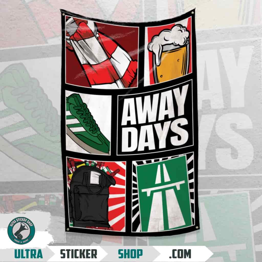Awaydays Drapeau