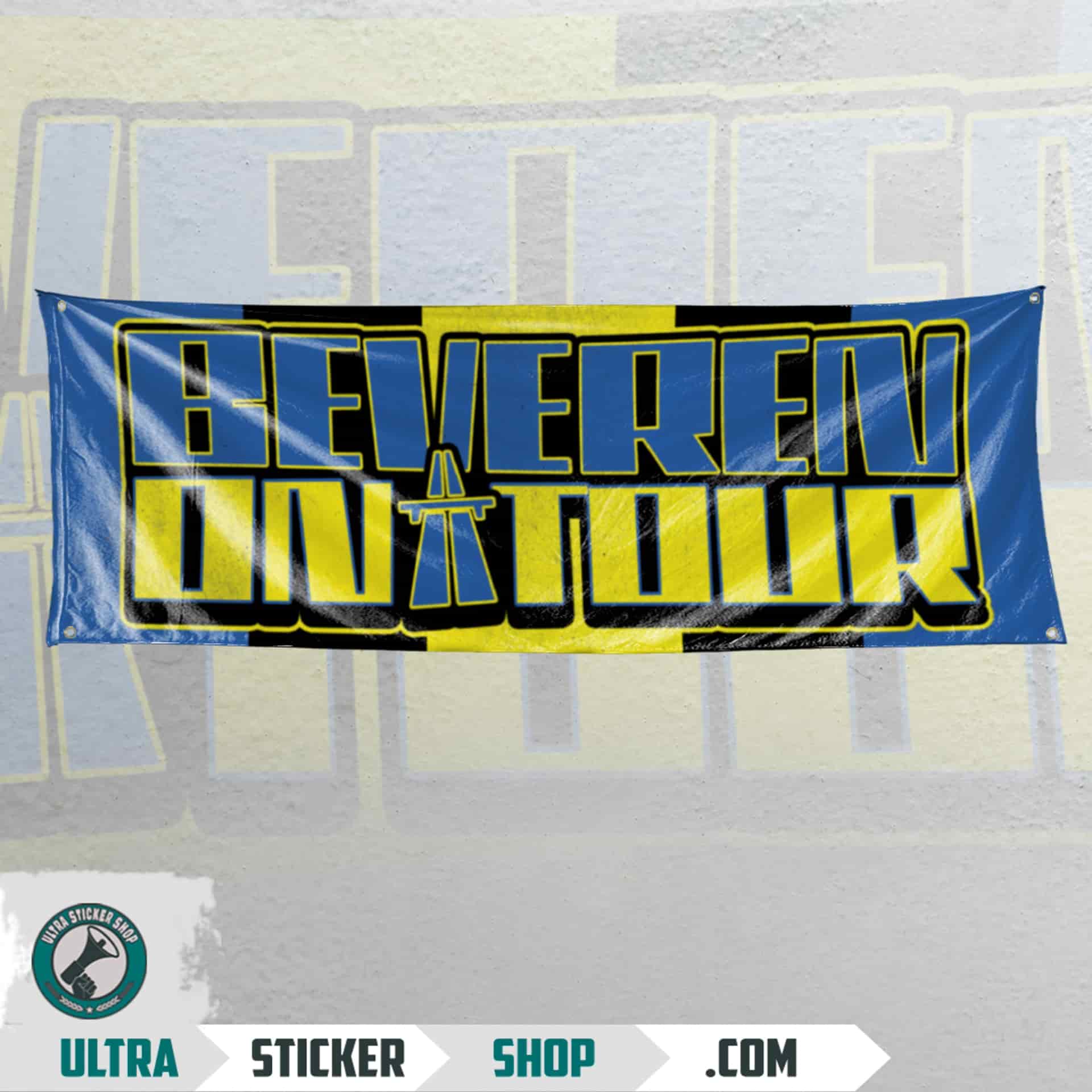 Beveren on tour Vlag