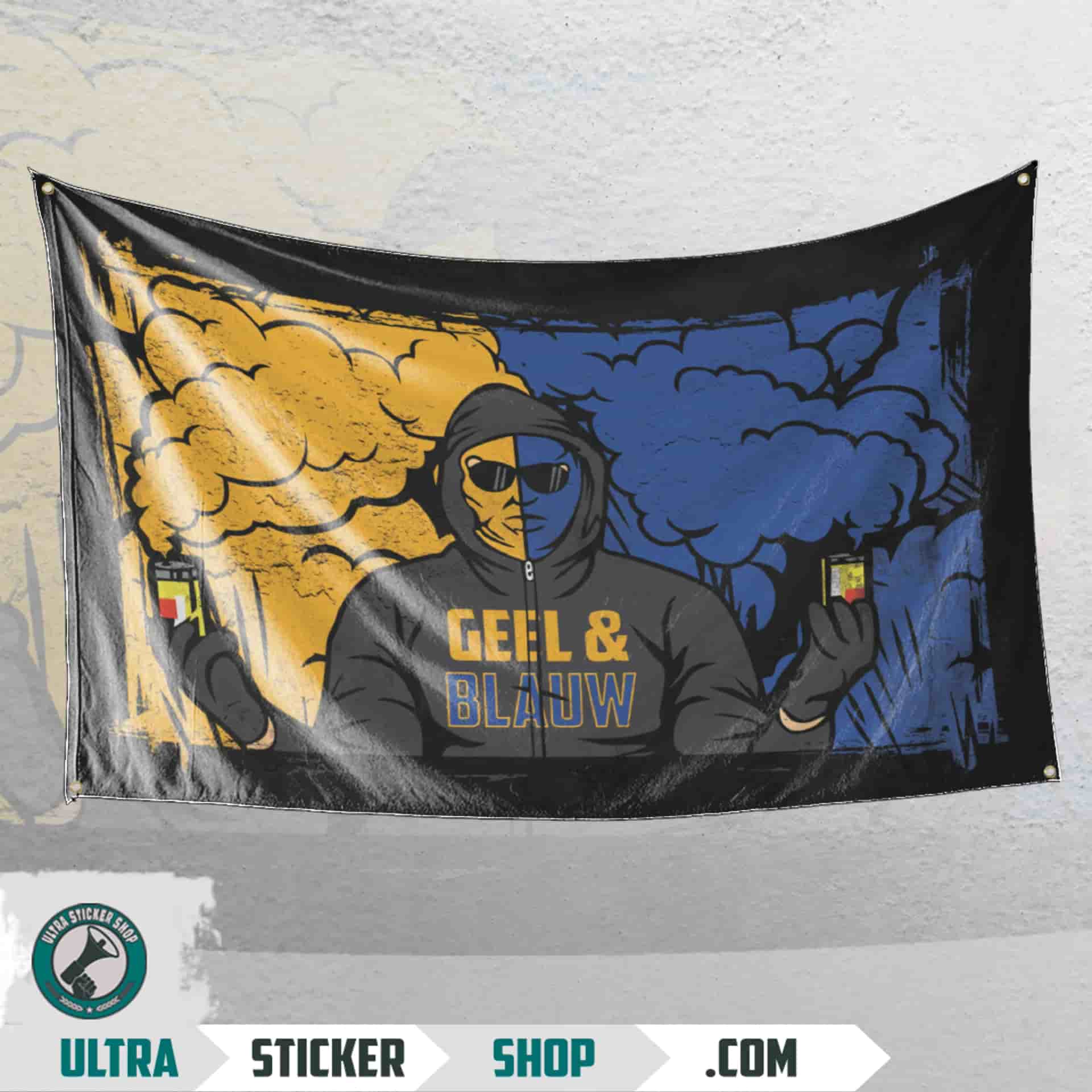 Geel & Blauw Vlag