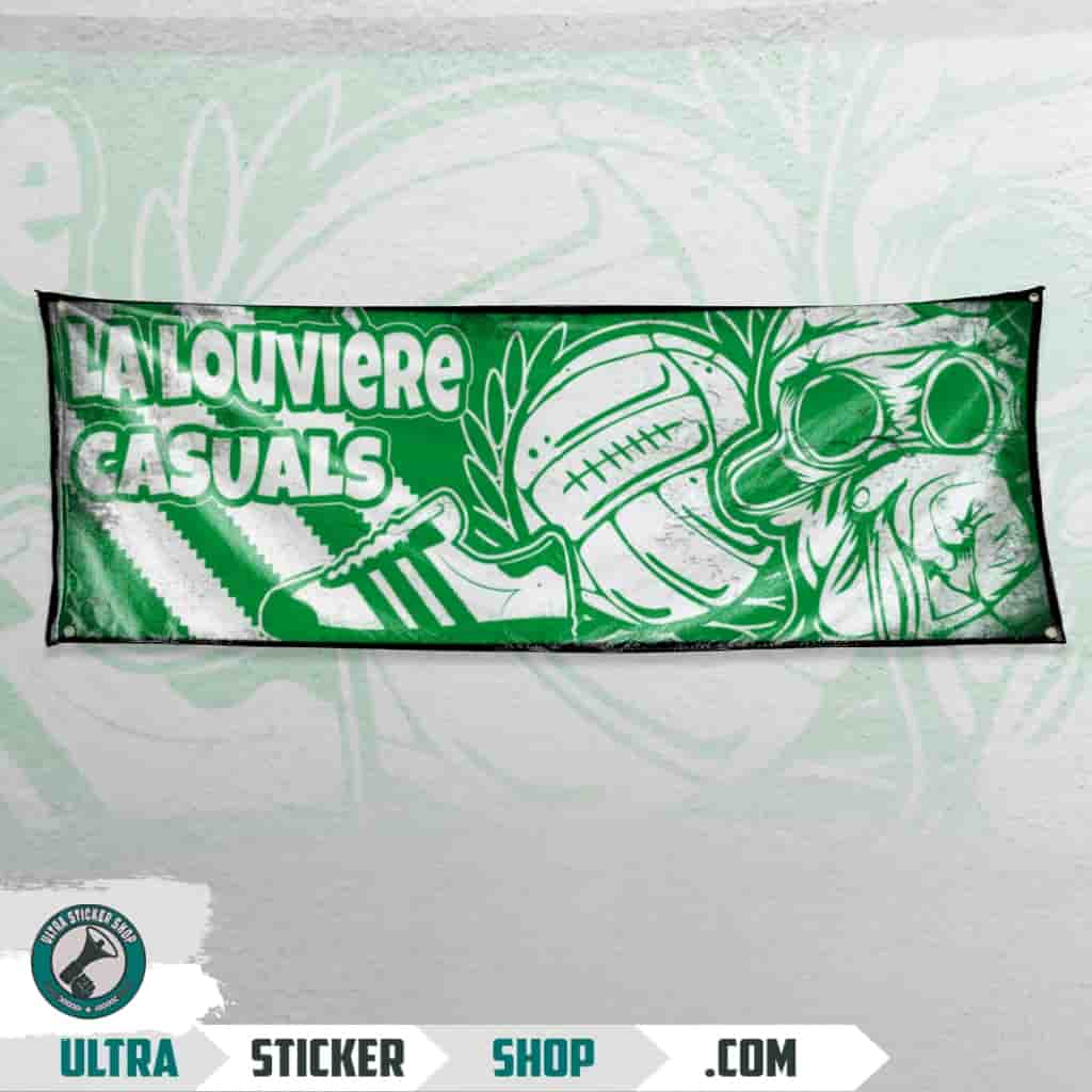 La Louvière casuals Drapeau