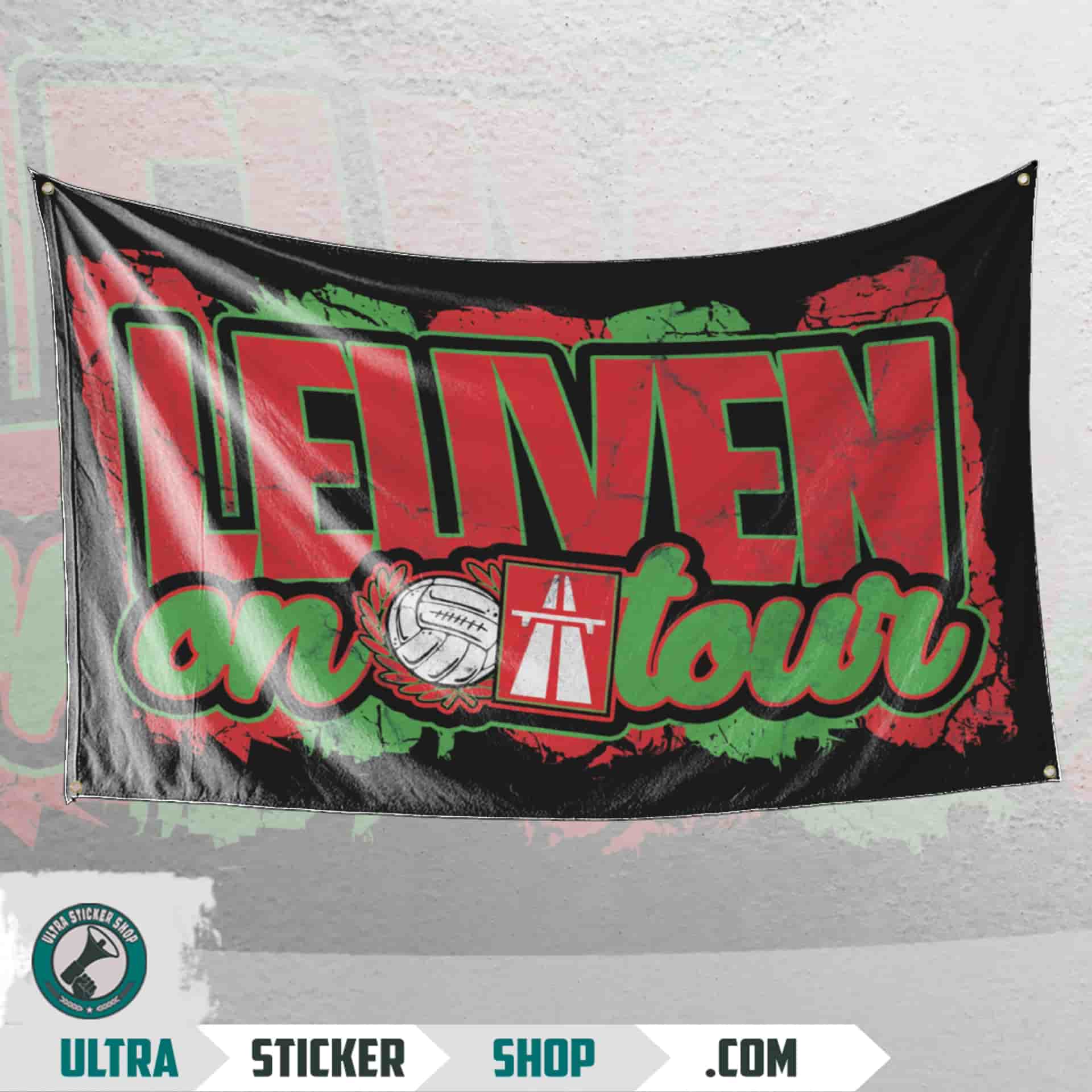 Leuven on tour Drapeau