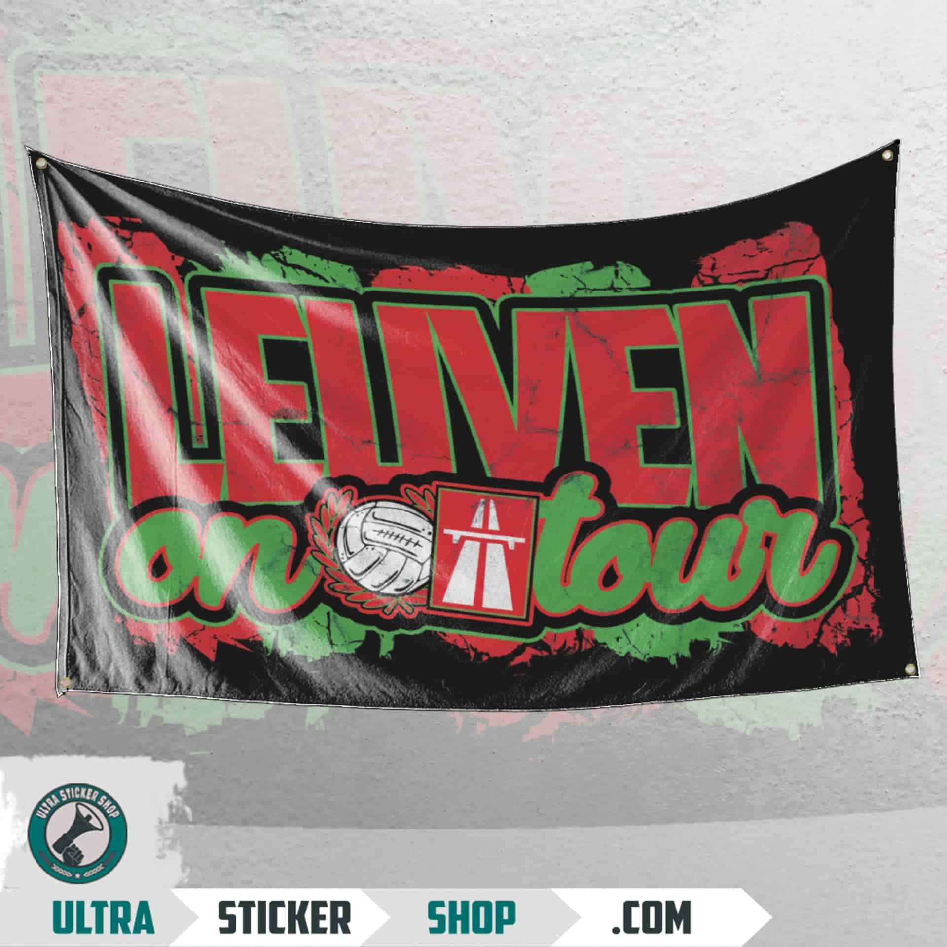 Leuven on tour Drapeau