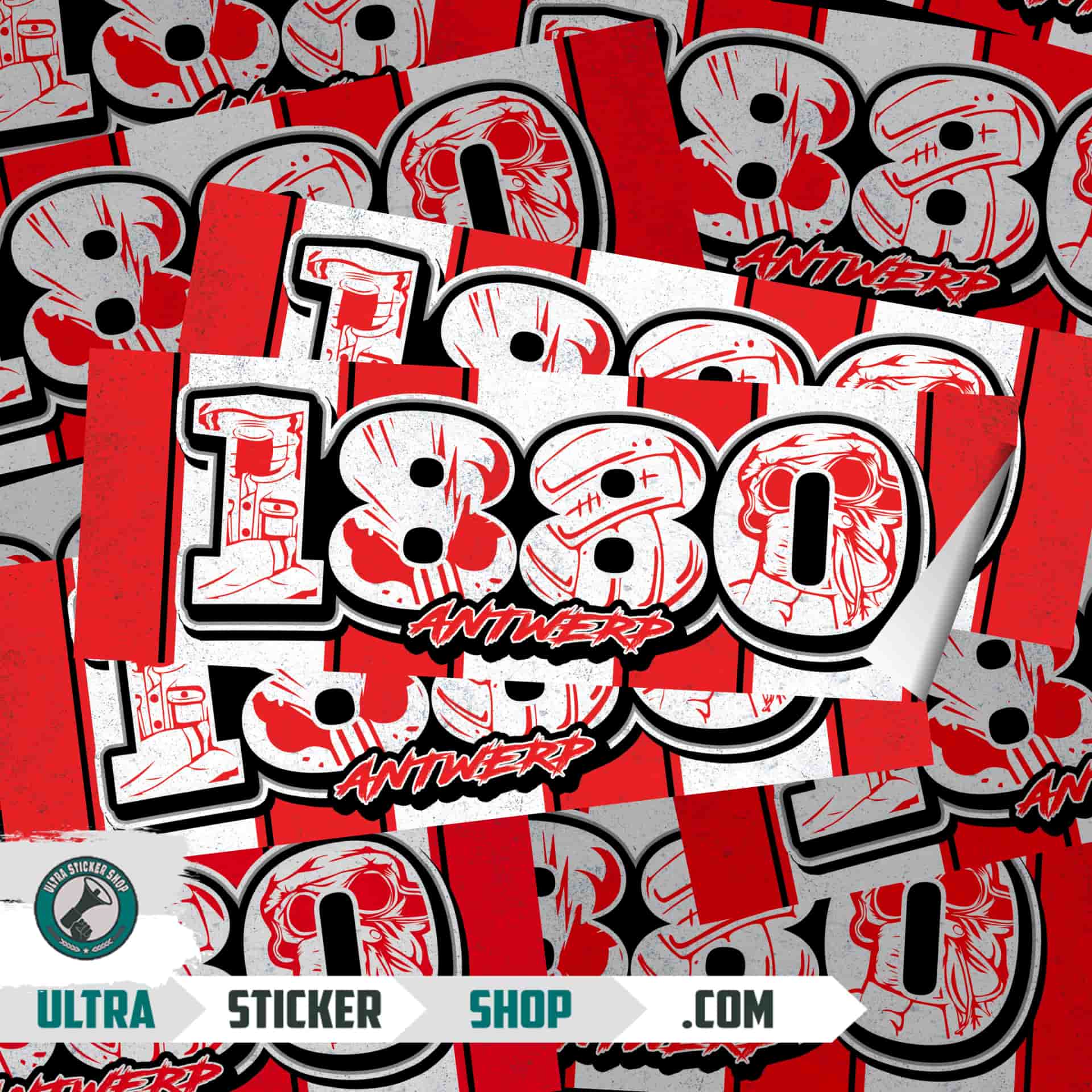 1880 Royal Antwerp Stickers