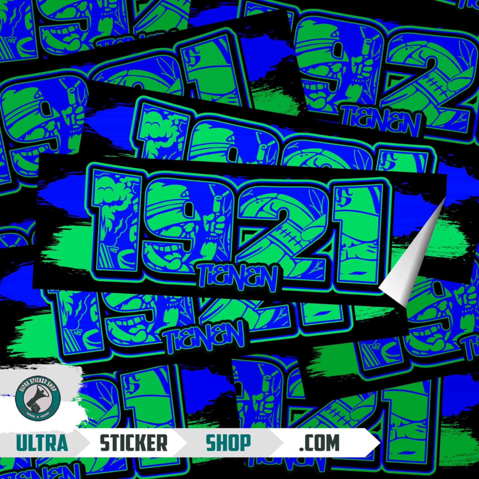 1921 Tienen Stickers