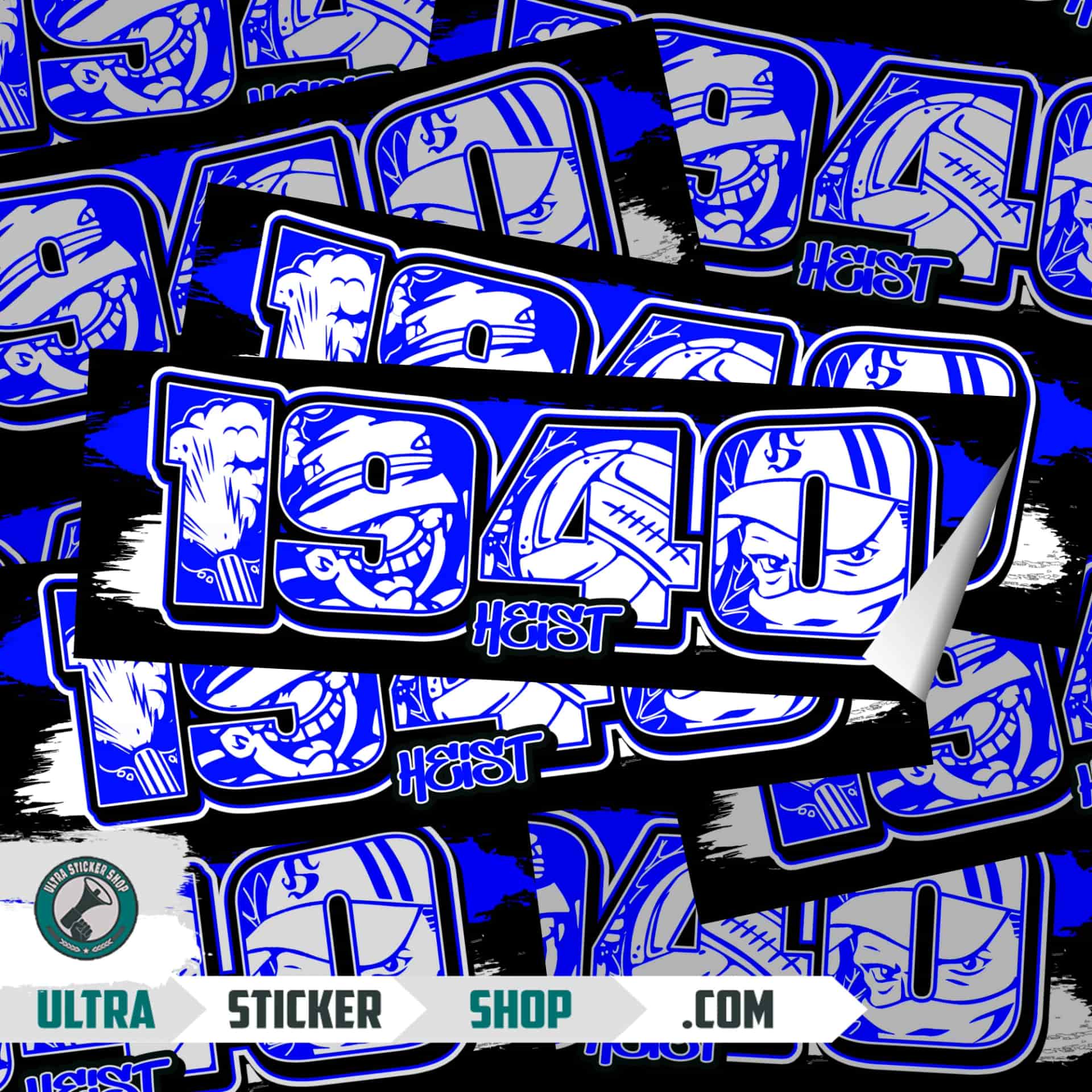 1940 Heist Stickers