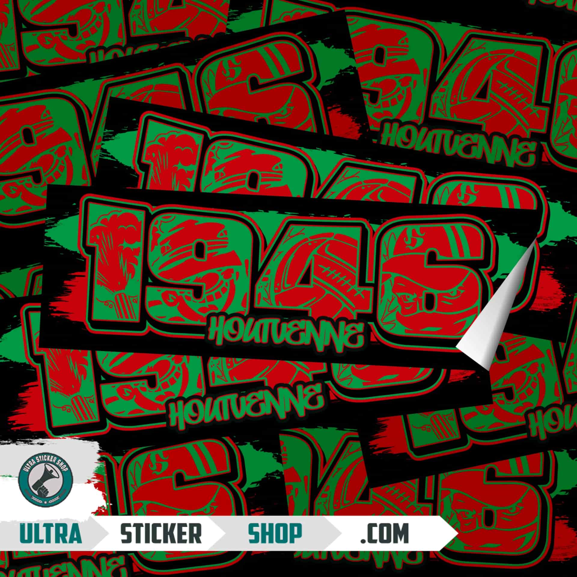 1946 Houtvenne Stickers