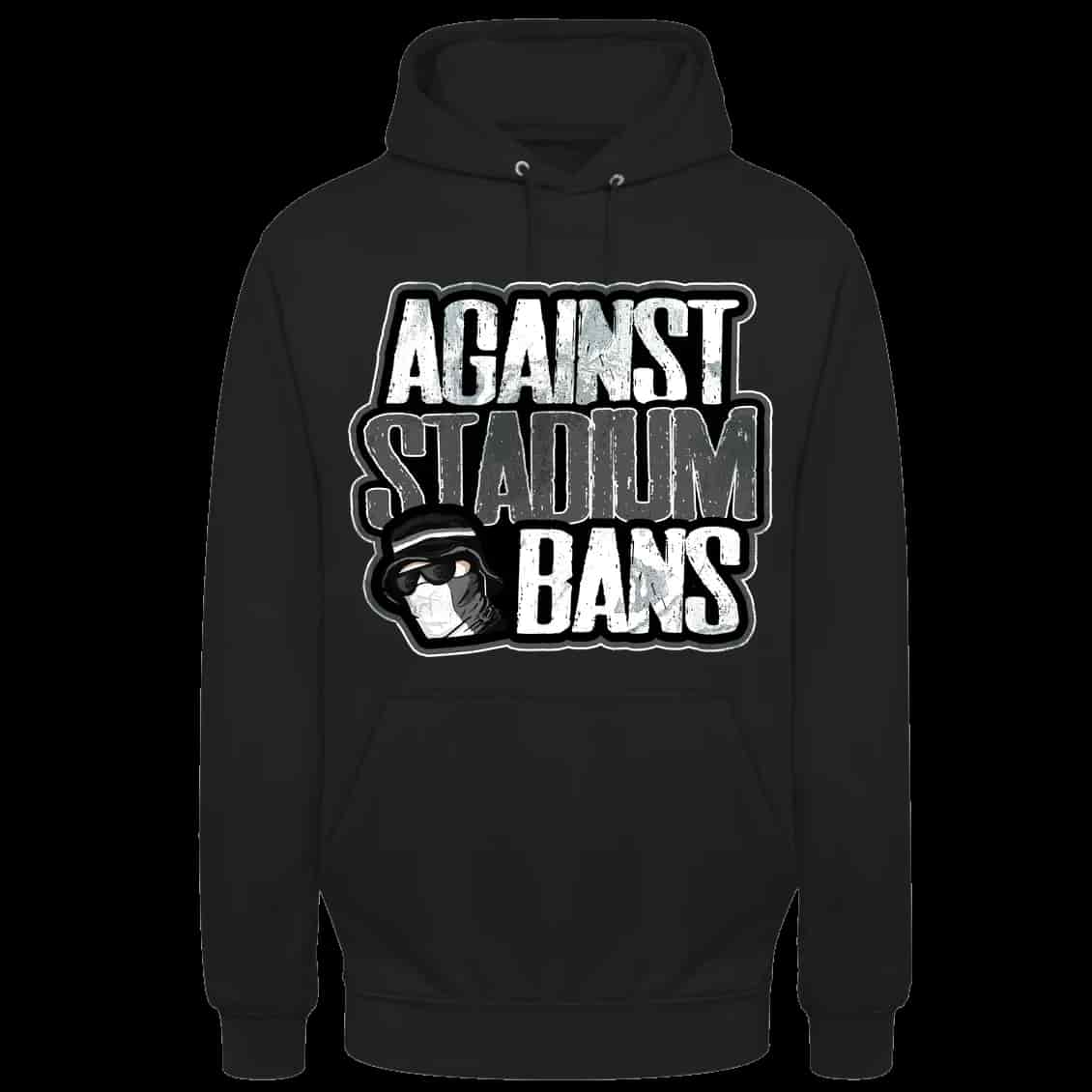 Against stadium bans! Sweat à capuche
