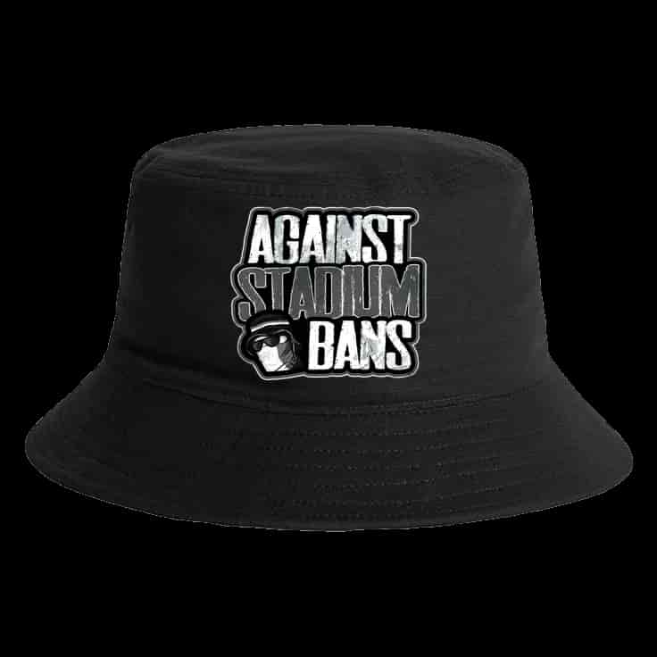 Against stadium bans! Chapeau seau