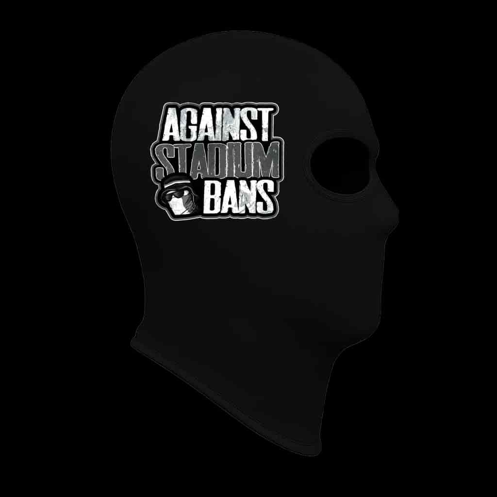 Against stadium bans! Cagoule