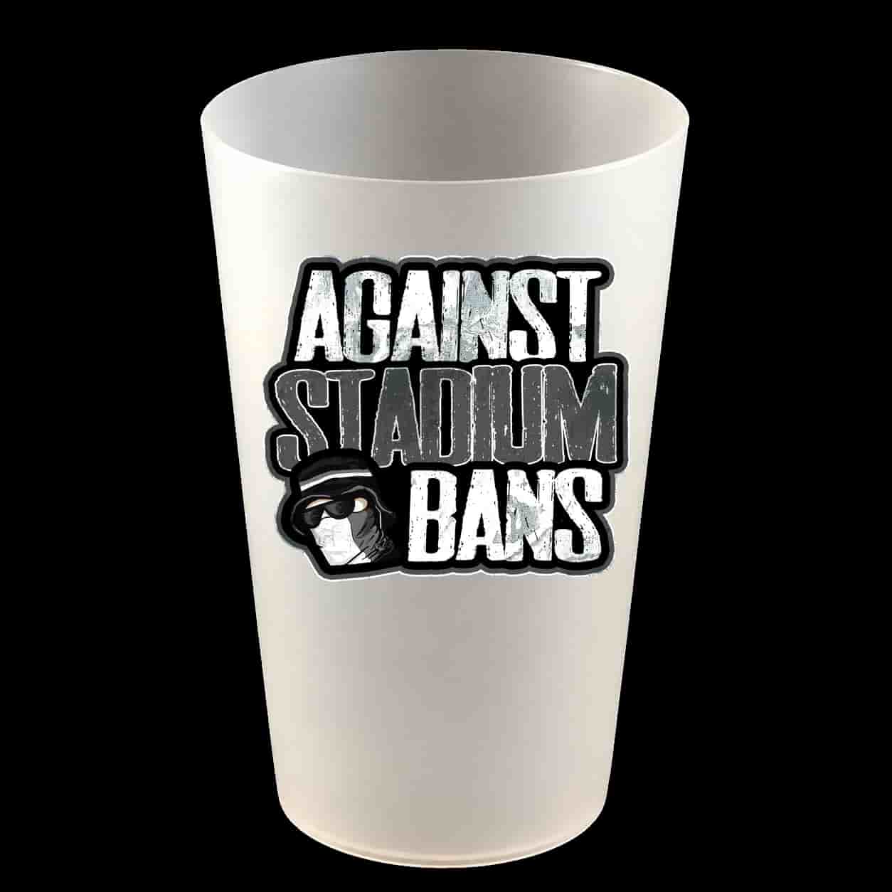 Against stadium bans! Hardcup