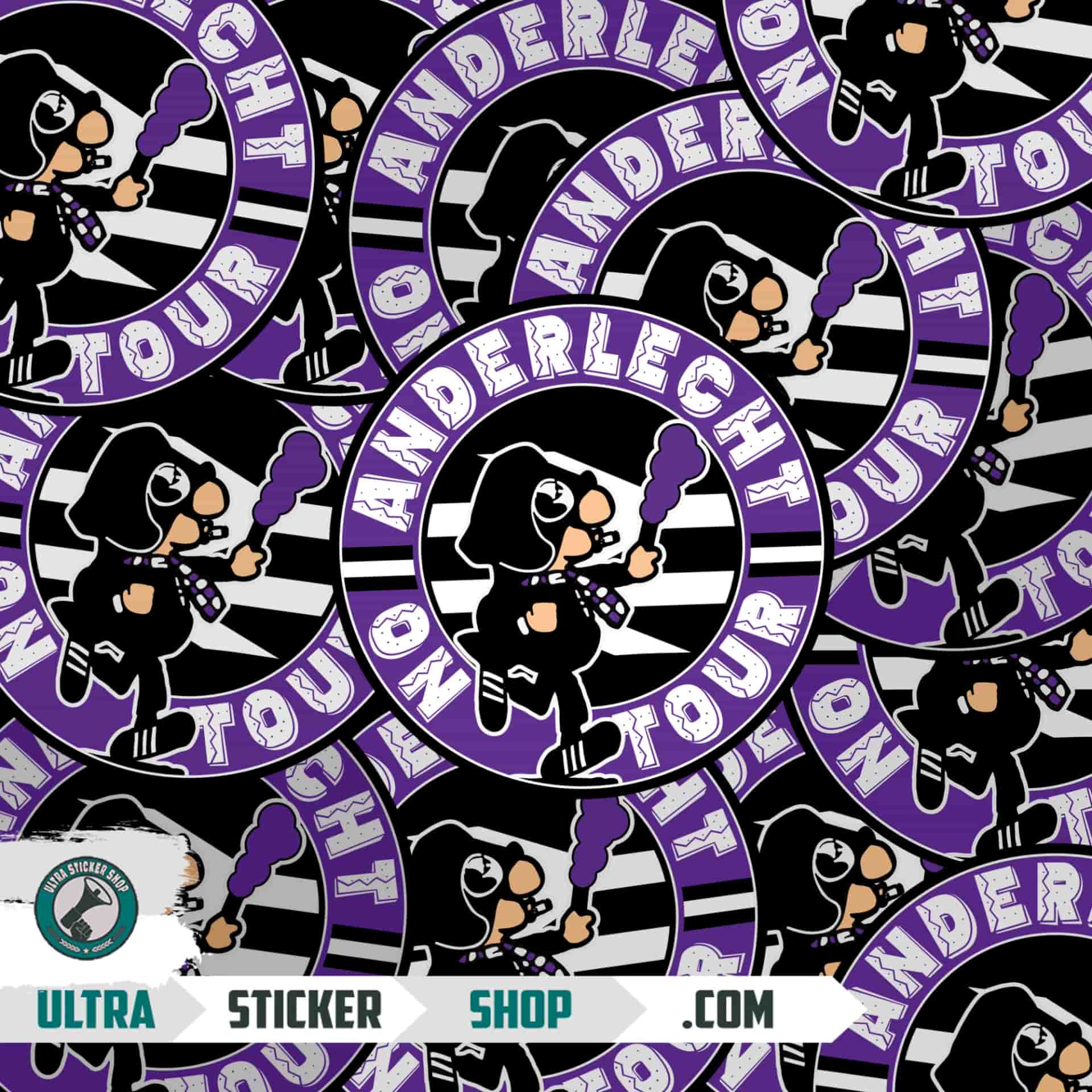 Anderlecht on tour Autocollants