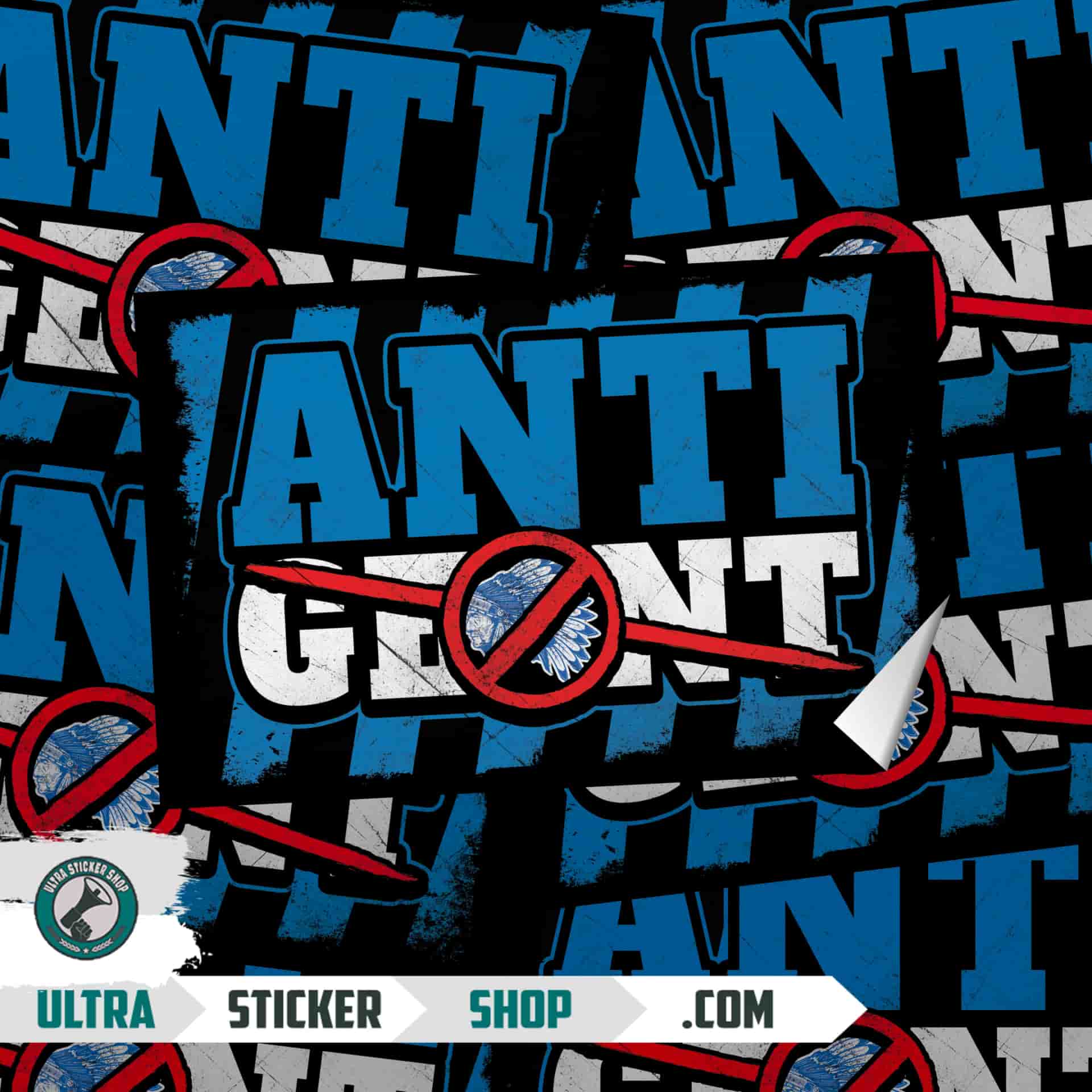 Anti Gent Stickers