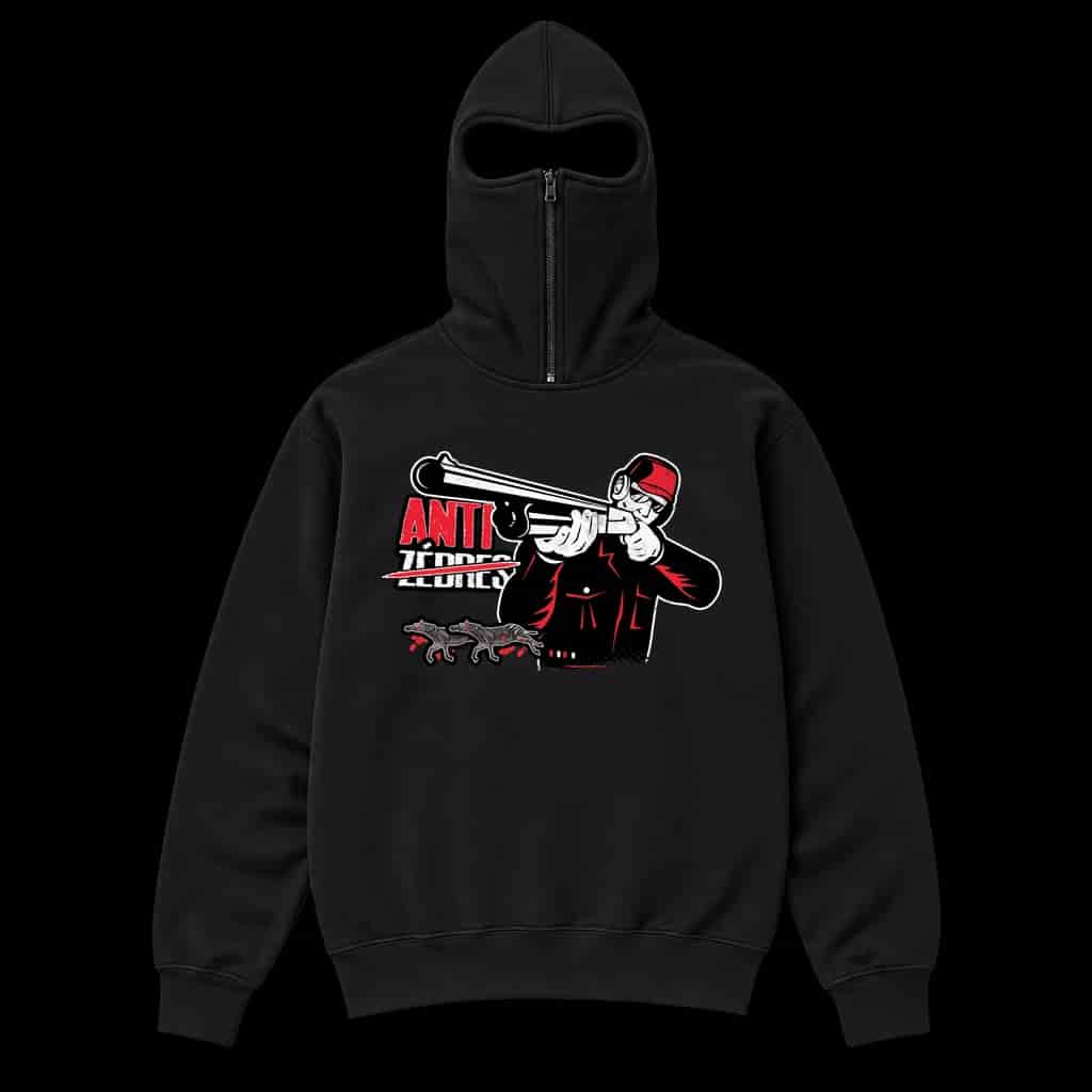 Anti Zèbres Ninja Hoodie