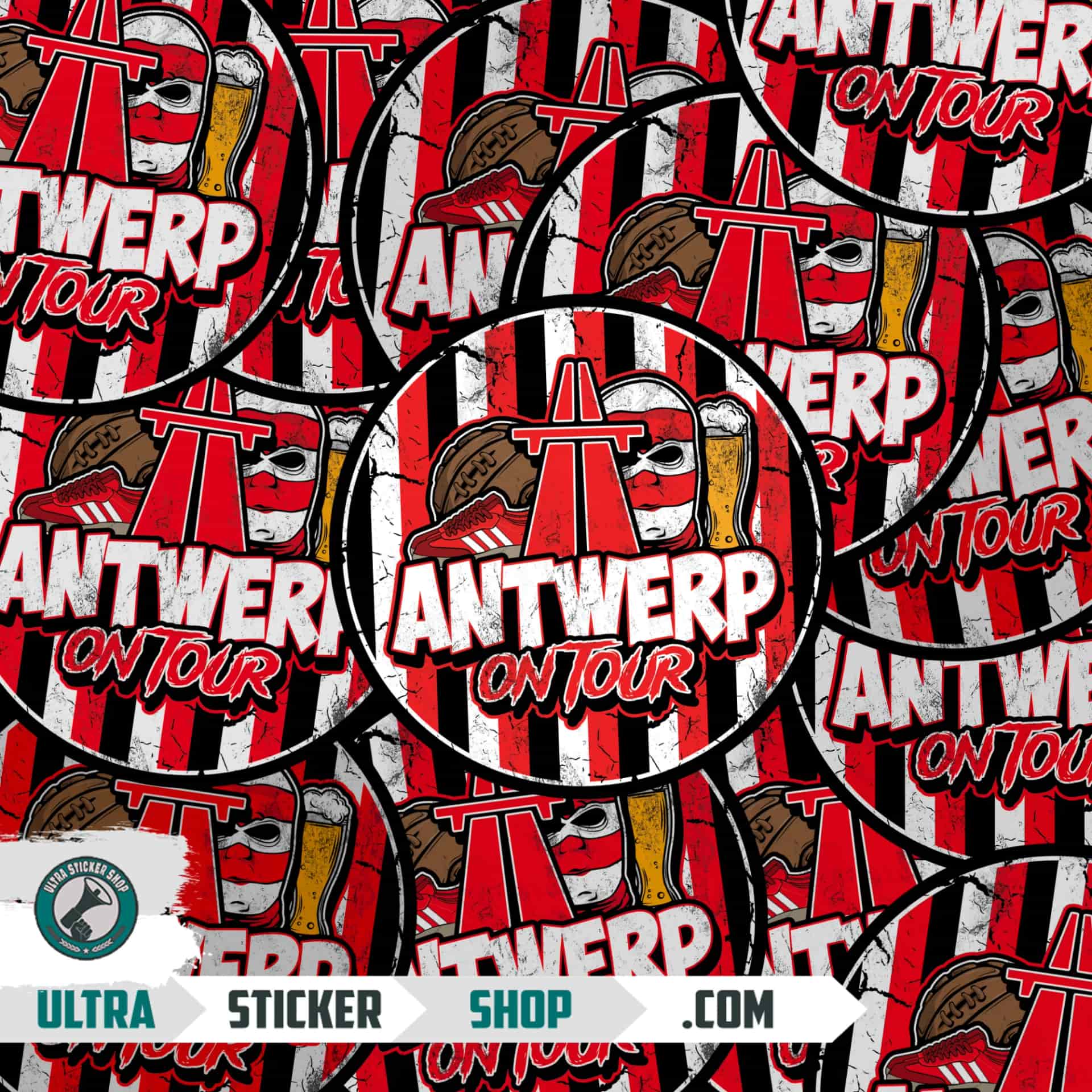 Antwerp on tour Autocollants