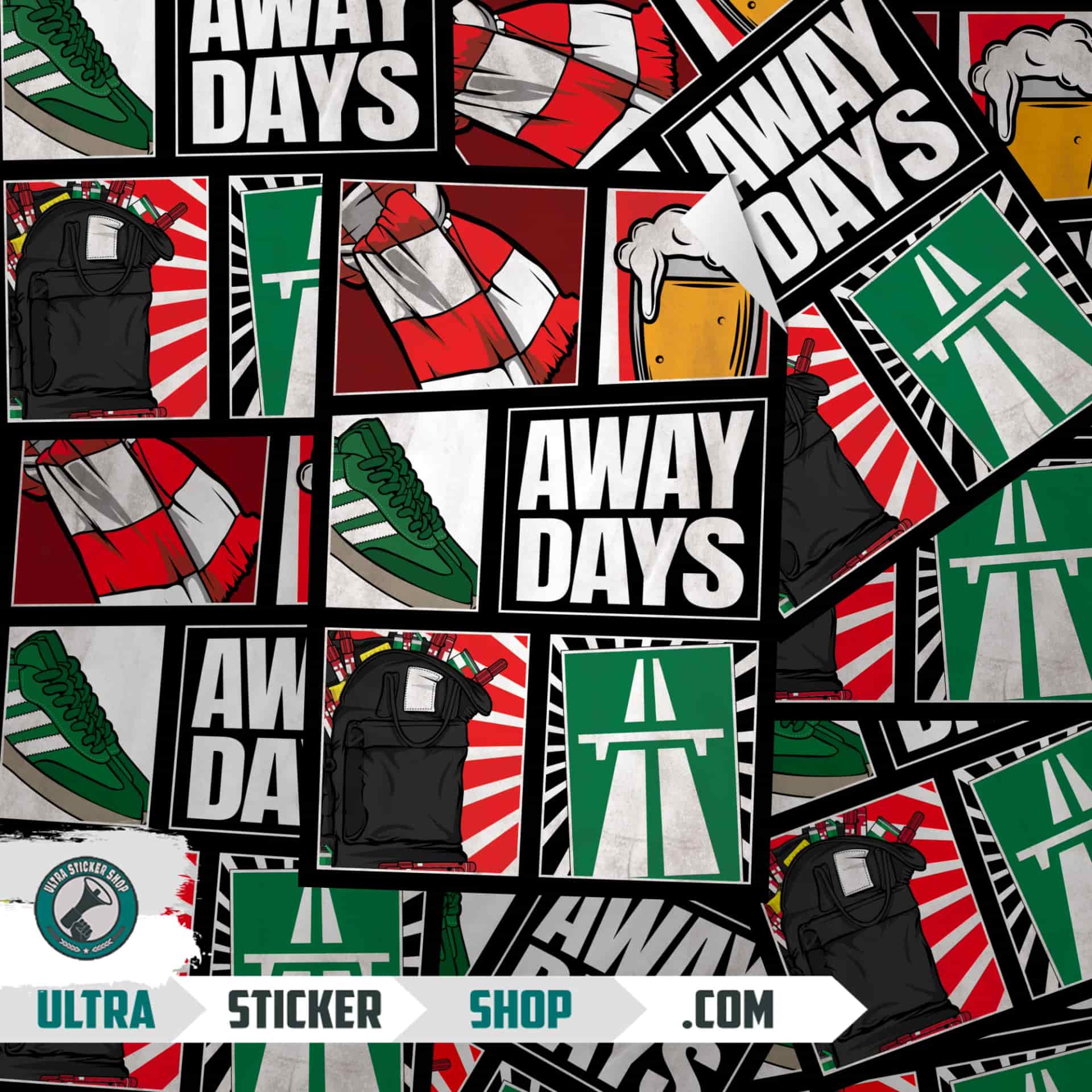 Awaydays Autocollants