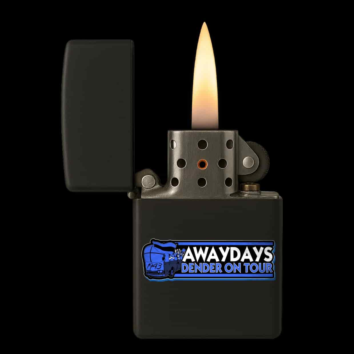 Awaydays Dender on tour Allume-feu