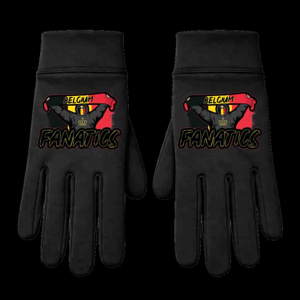 Belgium fanatics Handschoenen
