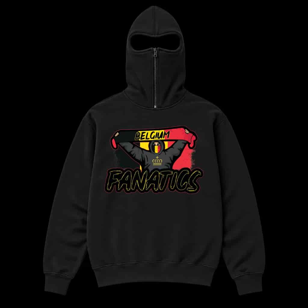 Belgium fanatics Ninja Hoodie
