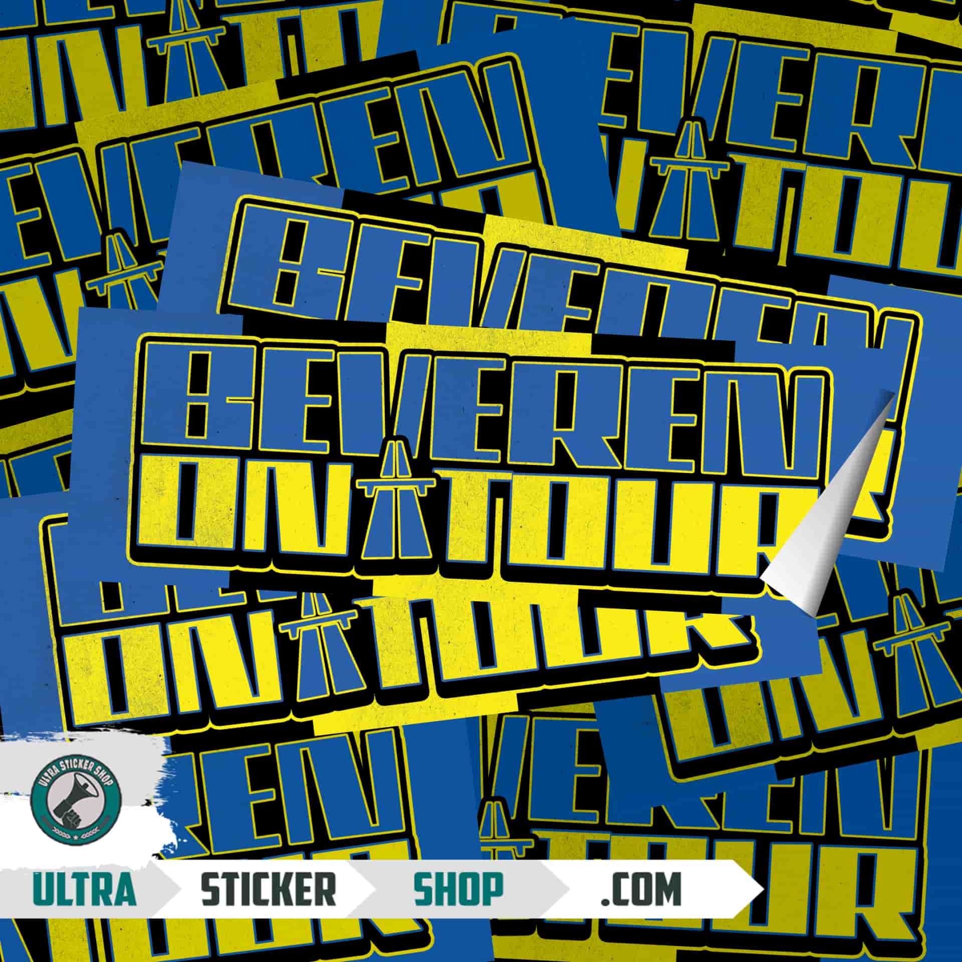 Beveren on tour Stickers