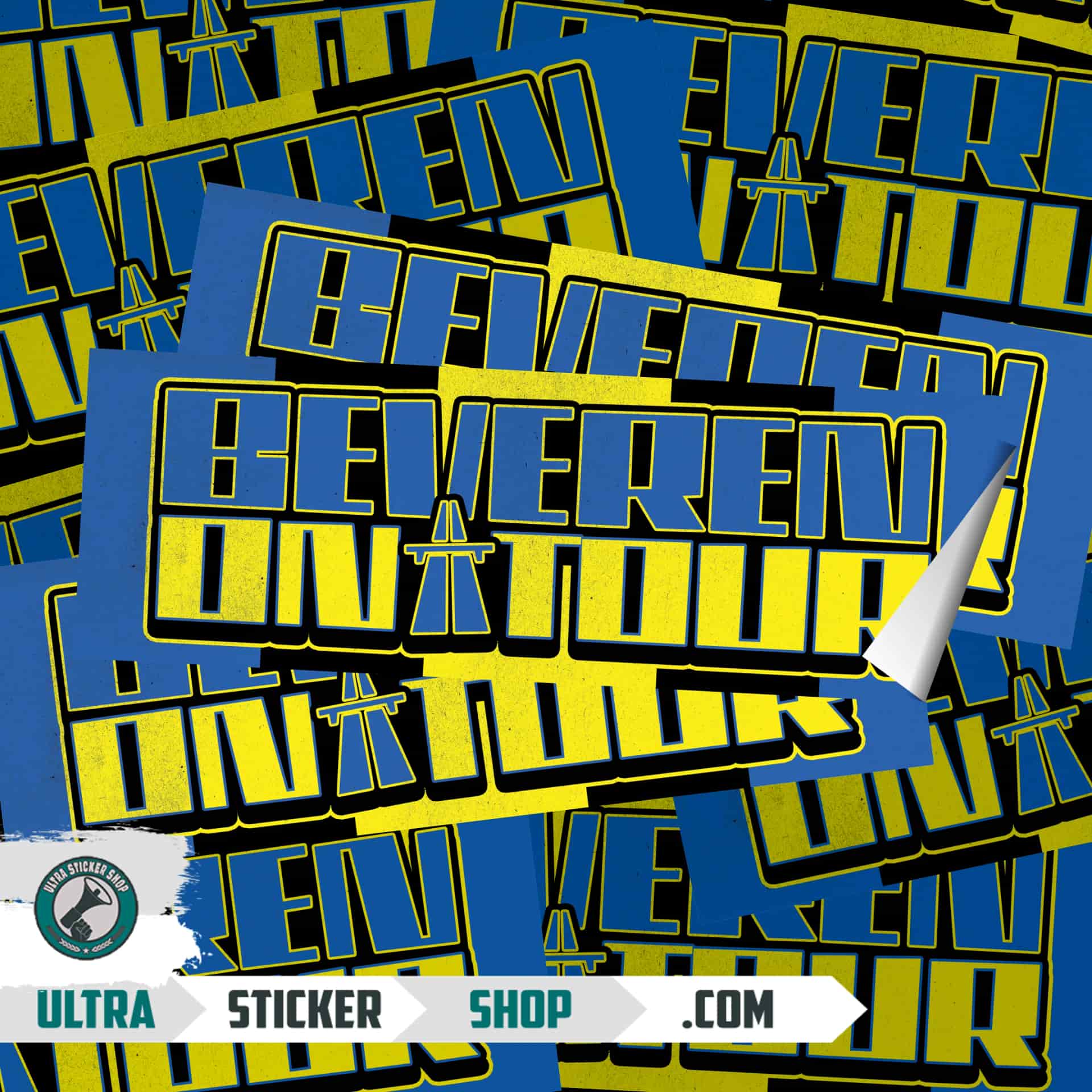 Beveren on tour Stickers