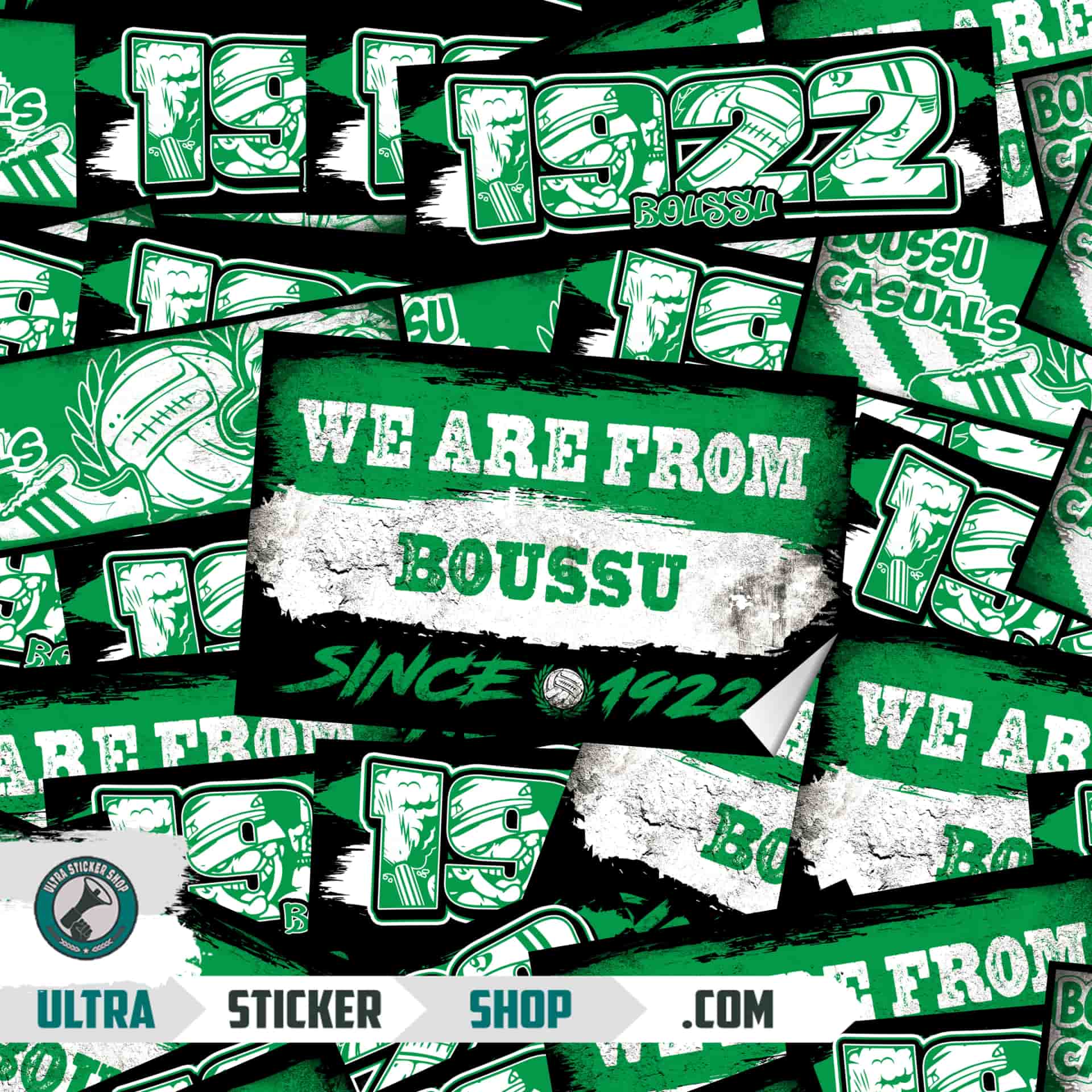 Boussu Sticker-Mix