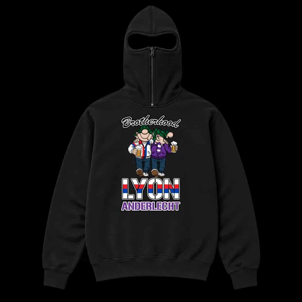 Brotherhood Lyon Anderlecht Ninja Hoodie