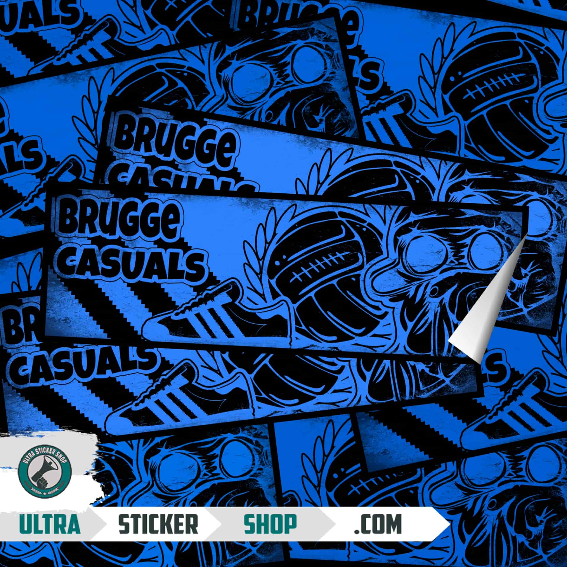 Brugge casuals Autocollants