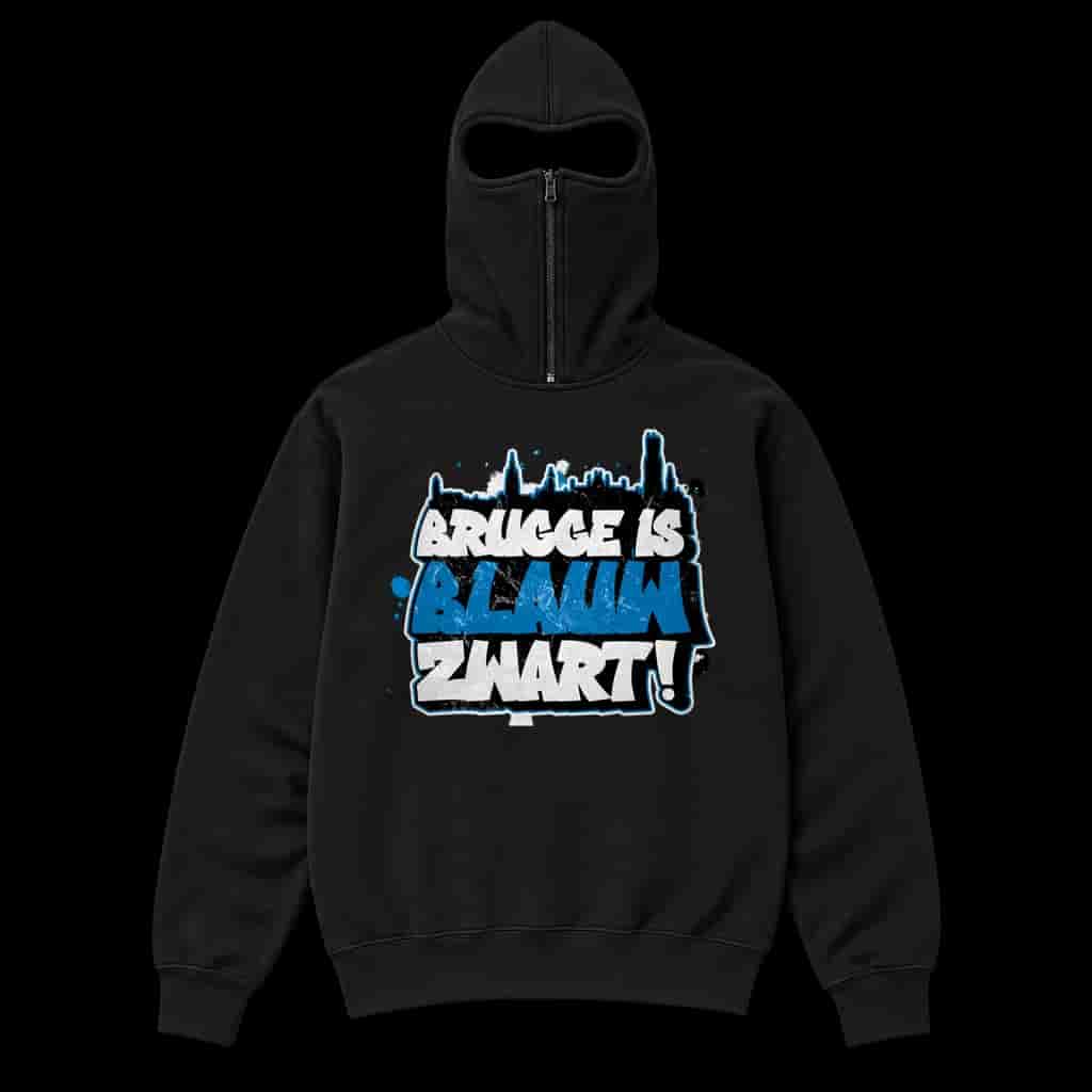 Brugge is blauw zwart! Ninja Hoodie