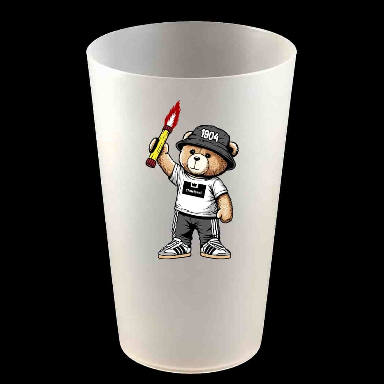 Charleroi 1904 bear Hardcup