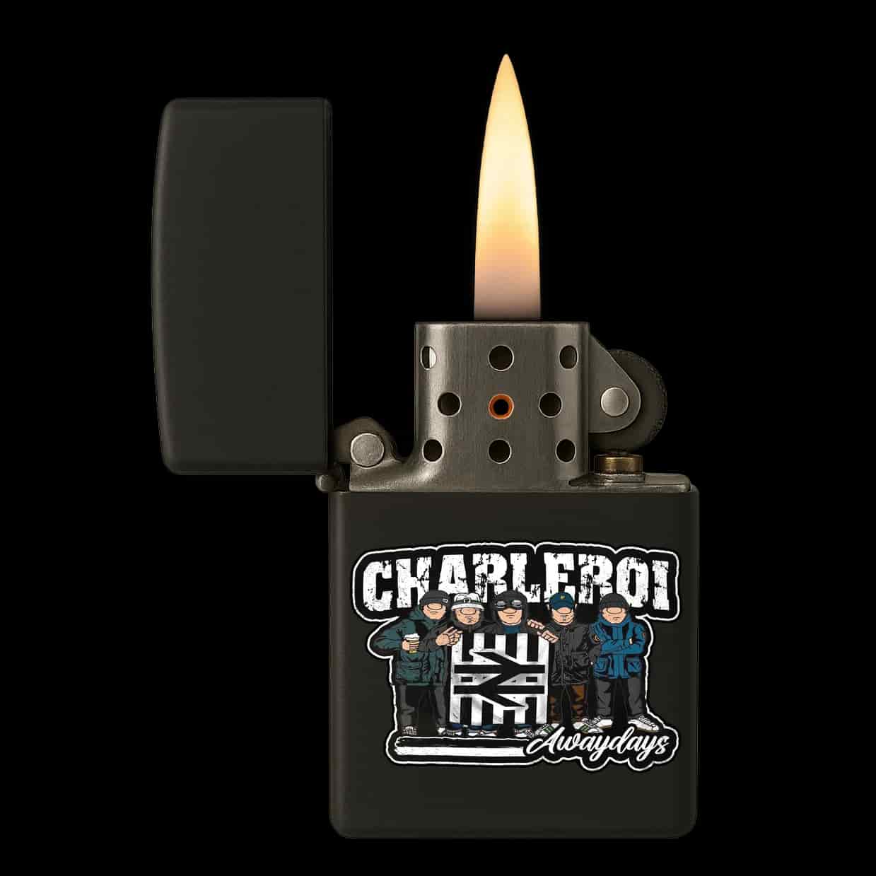Charleroi awaydays Aansteker
