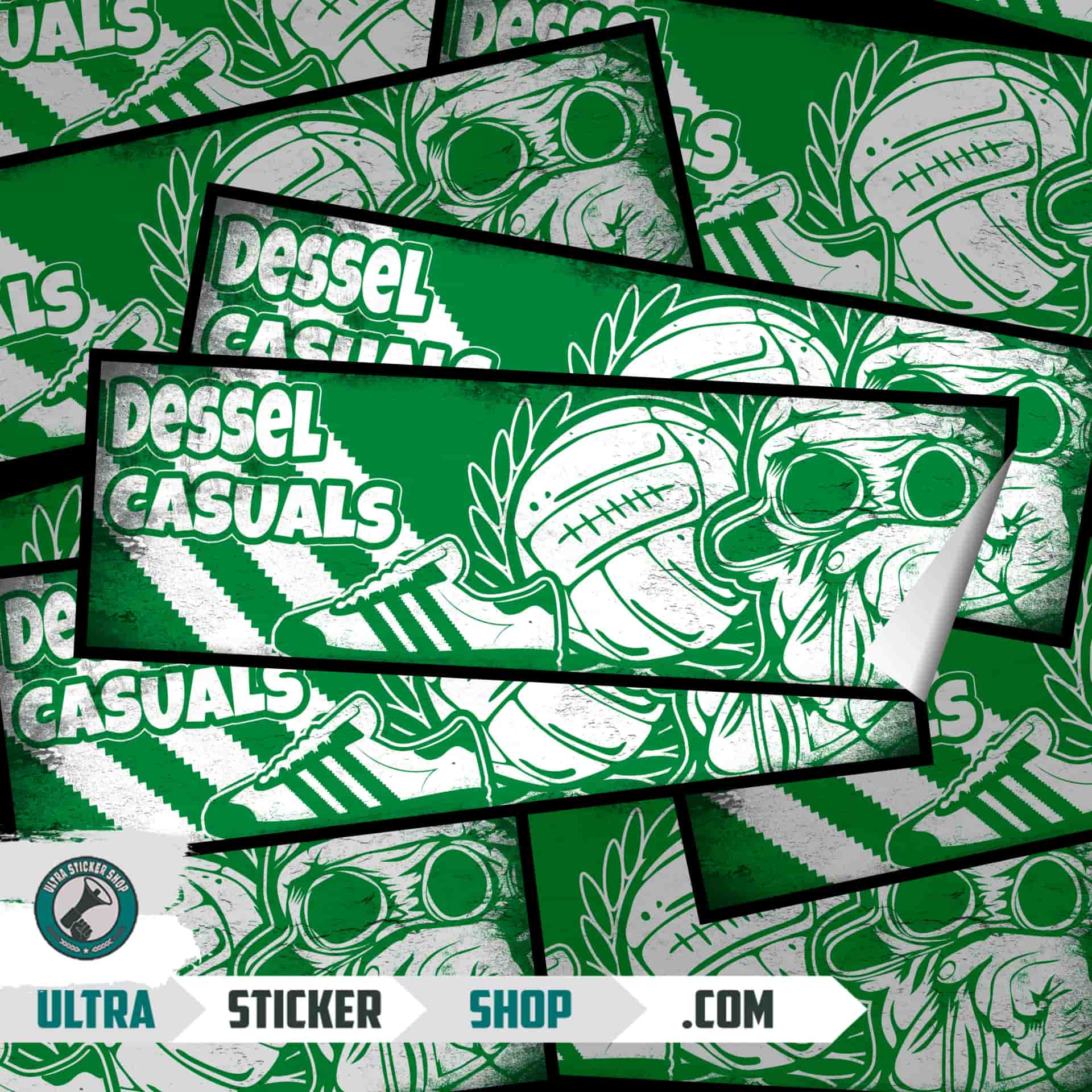 Dessel casuals Stickers