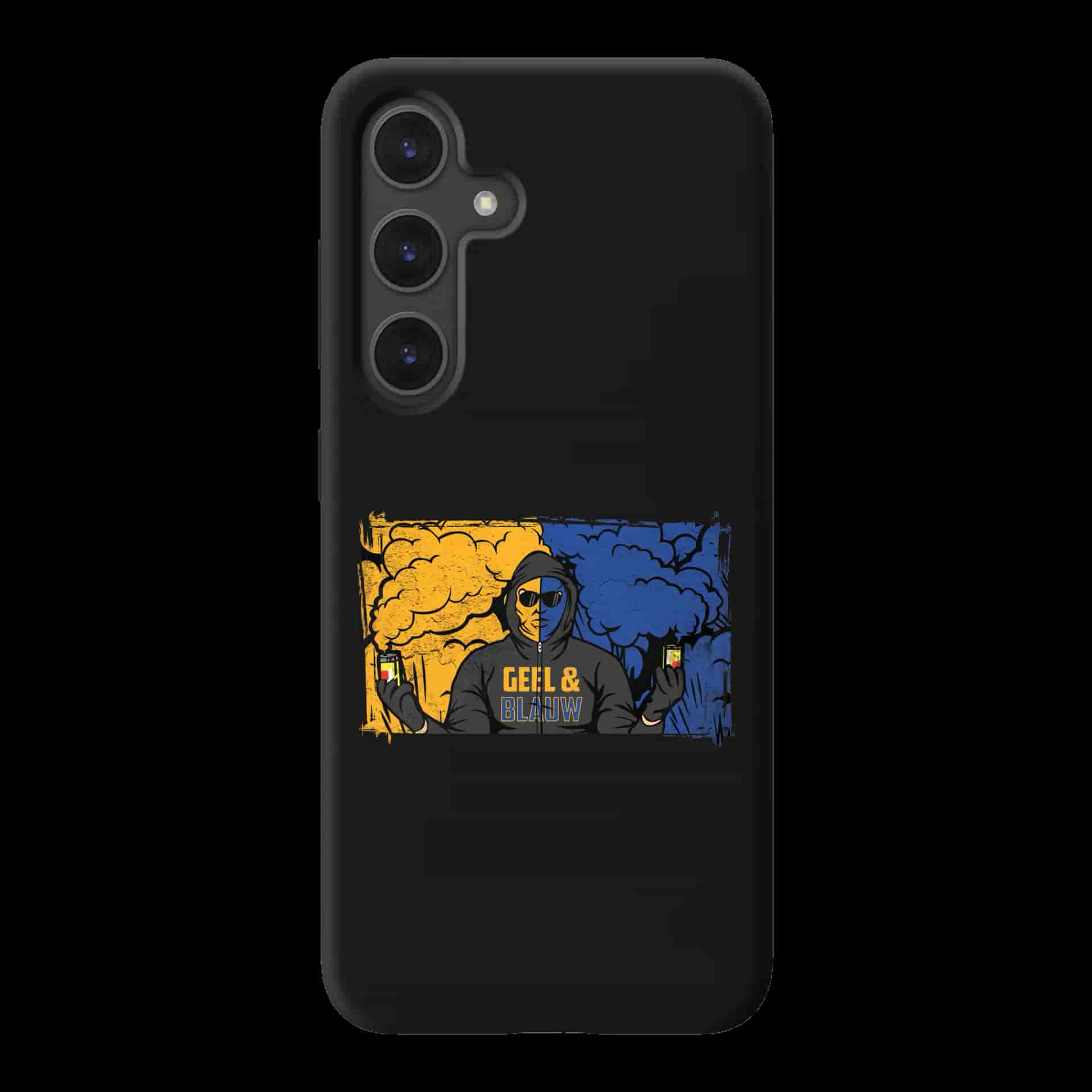 Geel & Blauw Samsung Hoes