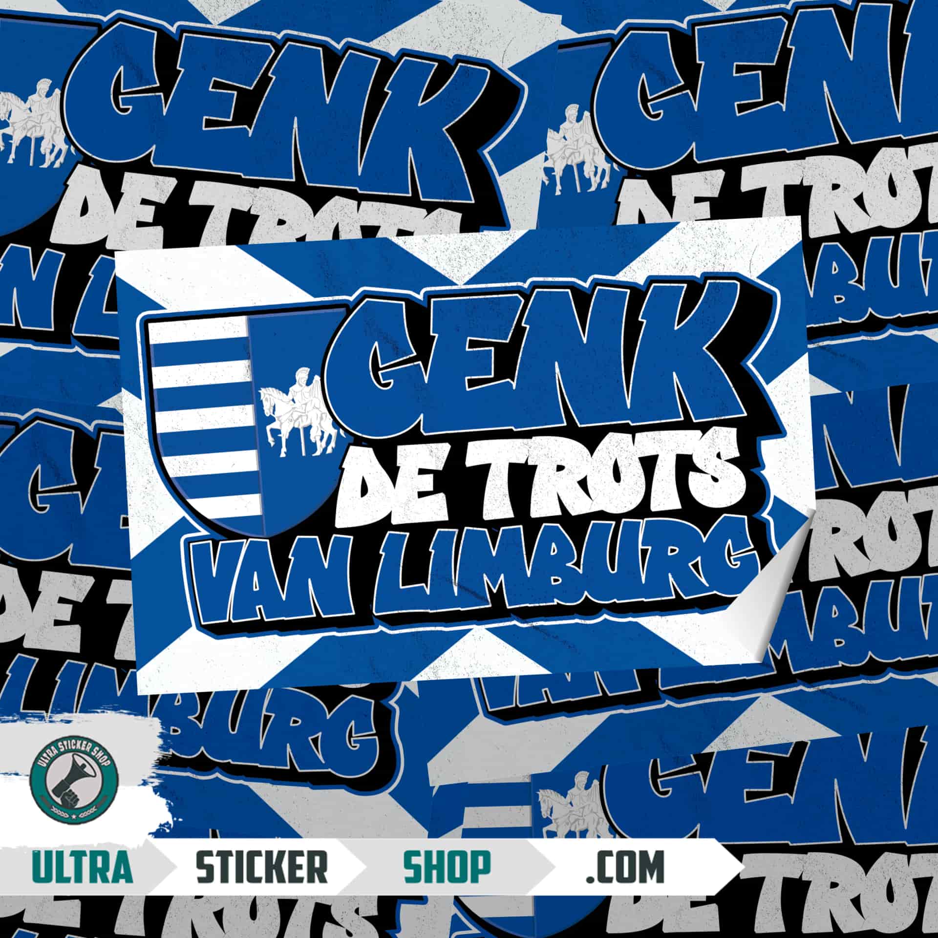 Genk - De trots van Limburg Stickers