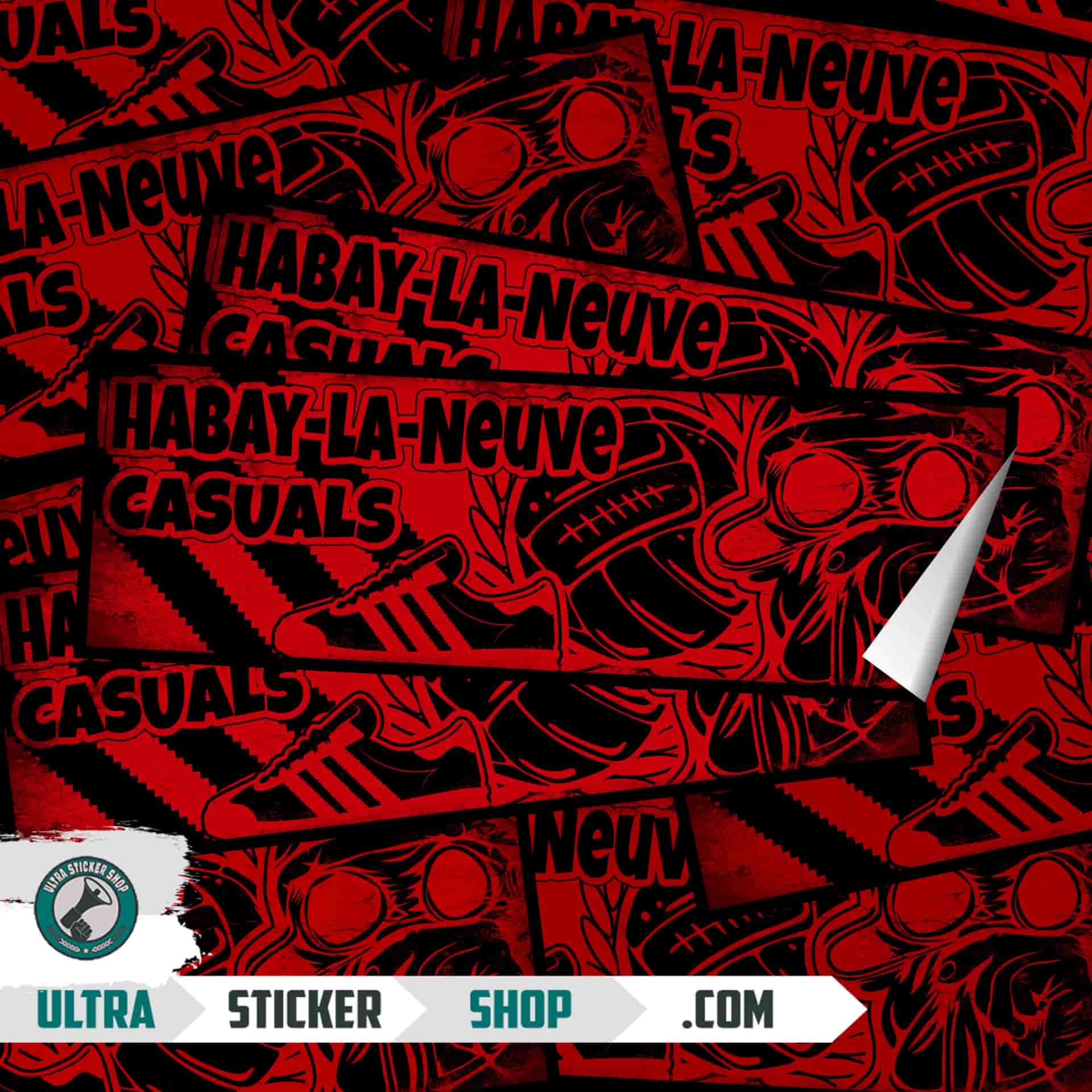 Habay-la-Neuve casuals Autocollants
